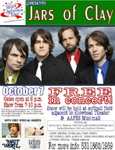 Jars of Clay with Special Guests Matt Wertz and Leigh Nash