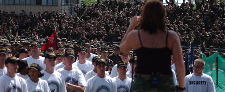 Jo Dee Messina's Spirit of America Tour Concert at Fort Leonard Wood, Mo.